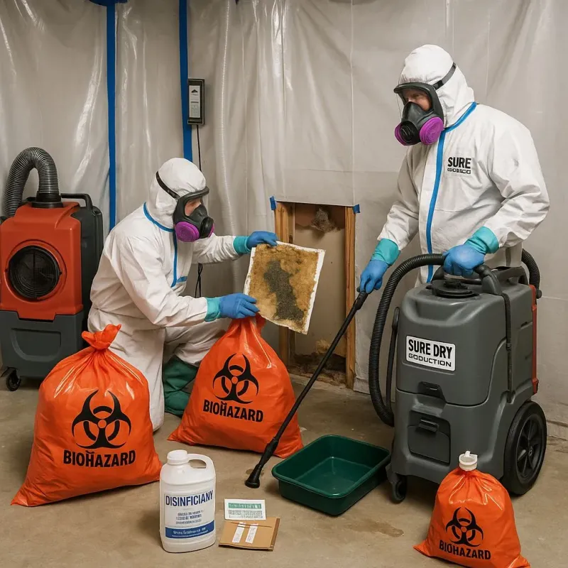 Contaminated Water Handling Protocols process in Romulus, MI